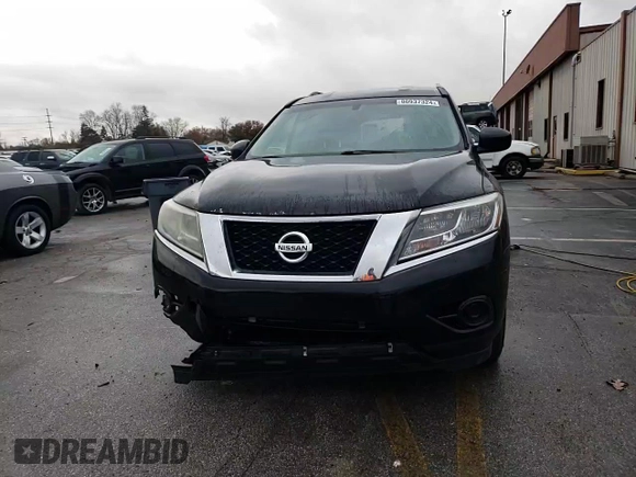 2013 Nissan Pathfinder Platinum with VIN 5N1AR2MM4DC604153, listed as a Copart auction lot 80937324 with 201,974 mi miles and Salvage Title. Bid and sale history available at carsss.com. Image 12.