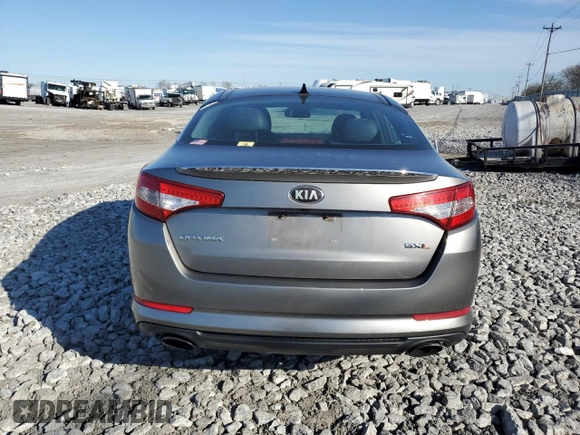 2013 Kia Optima SX with VIN 5XXGR4A68DG150585, listed as a Copart auction lot 50319635 with Not Provided miles and Non Repairable. Bid and sale history available at carsss.com. Image 6.