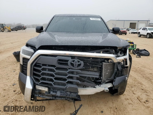 2022 Toyota Tundra SR5 with VIN 5TFLA5AB7NX016542, listed as a Copart auction lot 43166095 with 34,957 mi miles and Salvage title. Bid and sale history available at DreamBid. Image 5.