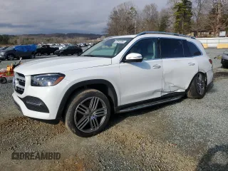 2021 Mercedes-Benz GLS with VIN 4JGFF5KE1MA415094, listed as a Copart auction lot 87241264 with 30,689 mi miles and Salvage Title. Bid and sale history available at carsss.com. Image 1.