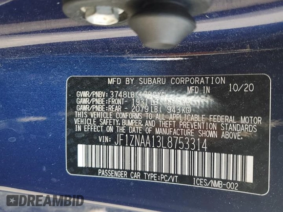 2020 Toyota 86 с VIN JF1ZNAA13L8753314, выставлен на аукционе Copart как лот 55591815 с пробегом 62 196 миль миль и Списание • Salvage title. История ставок и продаж доступна на DreamBid. Изображение 12.