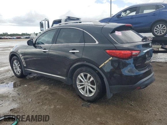 2009 Infiniti FX35 with VIN JNRAS18U39M104502, listed as a Copart auction lot 77545084 with 103,278 mi miles and Salvage Title. Bid and sale history available at carsss.com. Image 2.
