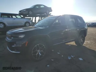 2023 Jeep Grand Cherokee Summit with VIN 1C4RJHEGXP8722063, listed as a Copart auction lot 86552894 with 38,463 mi miles and Salvage Title. Bid and sale history available at carsss.com. Image 1.