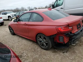 2015 BMW 2 Series M235i xDrive with VIN WBA1J9C5XFV371334, listed as a Copart auction lot 49062584 with 62,784 mi miles. Bid and sale history available at carsss.com. Image 2.