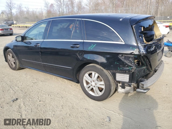 2008 Mercedes-Benz R 3.5L with VIN 4JGCB65E78A078923, listed as a Copart auction lot 50677685 with 179,340 mi miles and Salvage Title. Bid and sale history available at carsss.com. Image 2.