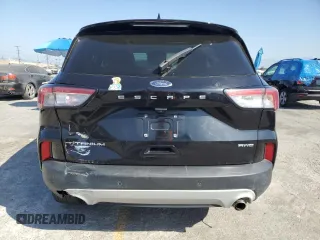 2021 Ford Escape Titanium with VIN 1FMCU9J93MUA54213, listed as a Copart auction lot 59211045 with Not provided miles and Salvage title. Bid and sale history available at DreamBid. Image 6.