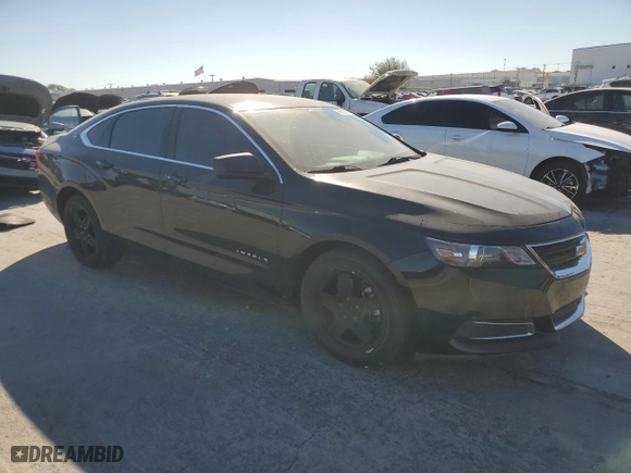 2018 Chevrolet Impala LS with VIN 2G11X5SA5J9113753, listed as a Copart auction lot 76613464 with 185,382 mi miles and Clean Title. Bid and sale history available at carsss.com. Image 4.