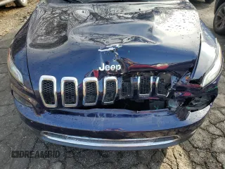 2015 Jeep Cherokee Limited with VIN 1C4PJLDB6FW507807, listed as a Copart auction lot 44366245 with 117,453 mi miles and Salvage Title. Bid and sale history available at DreamBid. Image 12.