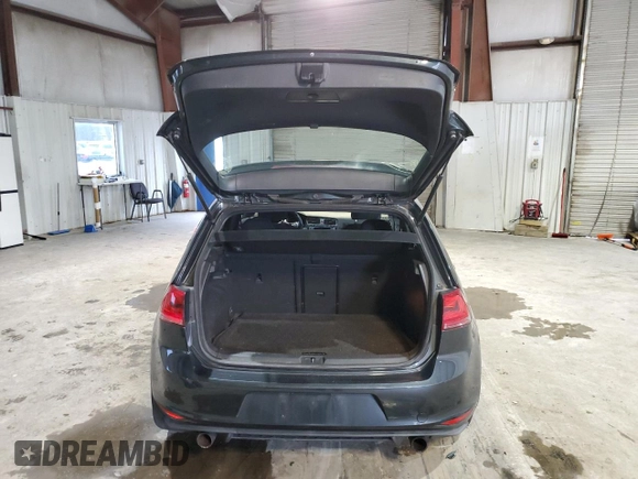 2015 Volkswagen Golf GTI SE with VIN 3VW5T7AU4FM097486, listed as a Copart auction lot 45706255 with 130,561 mi miles and Salvage Title. Bid and sale history available at carsss.com. Image 6.