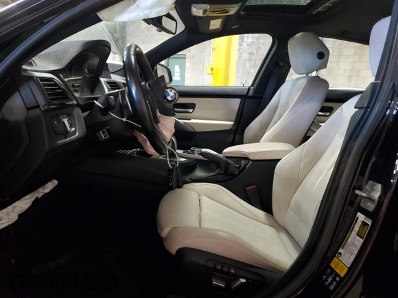 2017 BMW 4 Series 440i xDrive z VIN WBA4E5C50HG189241, wystawiony jako Copart lot #79036374 z przebiegiem 66 090 mil mil oraz Szkoda całkowita • Salvage title. Historia ofert i sprzedaży dostępna na DreamBid. Obrazek 7.