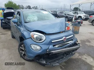 2017 FIAT 500X Urbana Edition with VIN ZFBCFXCB0HP616479, listed as a IAAI auction lot 42055424 with 72,516 mi miles and . Bid and sale history available at DreamBid. Image 1.