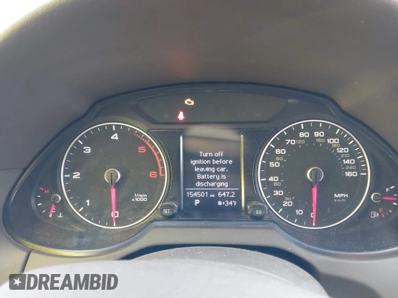 2014 Audi Q5 Premium Plus with VIN WA1CMAFP6EA063529, listed as a IAAI auction lot 41705364 with 154,501 mi miles and . Bid and sale history available at DreamBid. Image 7.