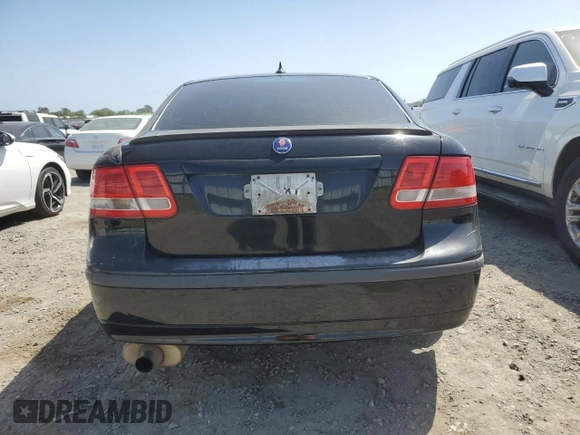2004 Saab 9-3 with VIN YS3FD45Y441035265, listed as a Copart auction lot 54264395 with 143,667 mi miles and Salvage Title. Bid and sale history available at carsss.com. Image 6.