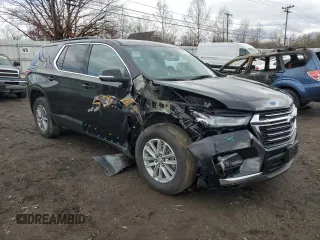 2022 Chevrolet Traverse LT Cloth z VIN 1GNERGKW5NJ155321, wystawiony jako Copart lot #51207235 z przebiegiem 25 972 mil mil oraz Szkoda całkowita • Salvage title. Historia ofert i sprzedaży dostępna na DreamBid. Obrazek 4.