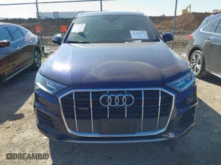 2021 Audi Q7 Premium with VIN WA1AJAF76MD020175, listed as a IAAI auction lot 41463712 with 54,279 mi miles. Bid and sale history available at carsss.com. Image 12.