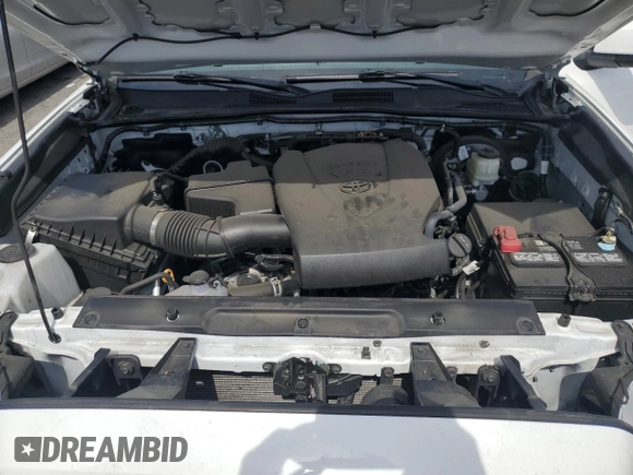 2020 Toyota Tacoma SR5 with VIN 3TMBZ5DN3LM027258, listed as a Copart auction lot 54068424 with 37,138 mi miles and Salvage title. Bid and sale history available at DreamBid. Image 11.