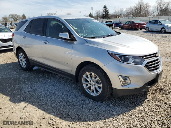2019 Chevrolet Equinox LT with VIN 2GNAXKEV2K6152623, listed as a Copart auction lot 50296585 with 81,105 mi miles and Salvage Title. Bid and sale history available at carsss.com. Image 4.