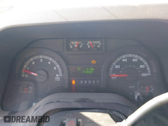 2014 Ford Econoline Cargo Commercial with VIN 1FTNE2EW2EDA18970, listed as a IAAI auction lot 42375174 with 174,022 mi miles and . Bid and sale history available at DreamBid. Image 7.