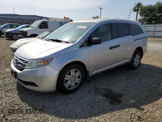 2013 Honda Odyssey LX z VIN 5FNRL5H20DB037784, wystawiony jako Copart lot #58421415 z przebiegiem 169 697 mil mil oraz Czysty tytuł • Clean title. Historia ofert i sprzedaży dostępna na DreamBid. Obrazek 1.