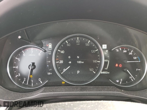 2021 Mazda CX-5 Grand Touring Reserve with VIN JM3KFBAY4M0358478, listed as a Copart auction lot 50839815 with 84,932 mi miles and Salvage Title. Bid and sale history available at DreamBid. Image 9.