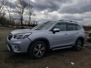 2021 Subaru Forester Touring with VIN JF2SKAXC7MH457101, listed as a Copart auction lot 50630545 with 19,762 mi miles and Salvage Title. Bid and sale history available at carsss.com. Image 1.