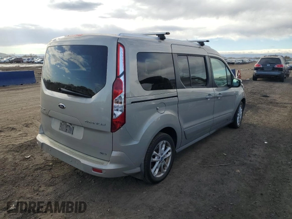2015 Ford Transit Connect Wagon Titanium with VIN NM0GE9G79F1176441, listed as a Copart auction lot 81263684 with 120,670 mi miles and Salvage Title. Bid and sale history available at carsss.com. Image 3.