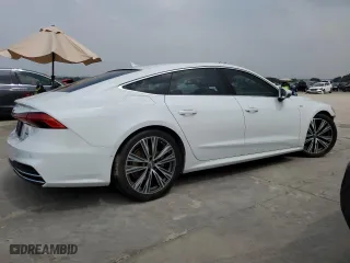 2019 Audi A7 Prestige with VIN WAUV2AF26KN132455, listed as a Copart auction lot 55681903 with 19,007 mi miles. Bid and sale history available at carsss.com. Image 3.