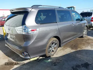 2017 Toyota Sienna SE with VIN 5TDXZ3DC3HS822312, listed as a IAAI auction lot 42588024 with 84,565 mi miles and . Bid and sale history available at DreamBid. Image 4.