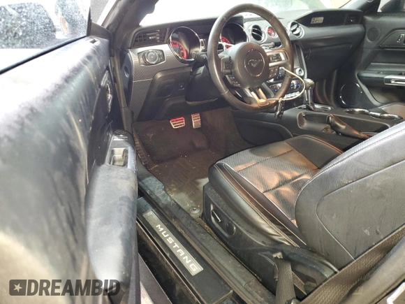 2015 Ford Mustang EcoBoost with VIN 1FA6P8TH8F5354386, listed as a Copart auction lot 49789545 with 131,675 mi miles and Salvage Title. Bid and sale history available at carsss.com. Image 8.