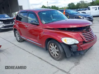 2010 Chrysler PT Cruiser Classic with VIN 3A4GY5F98AT144128, listed as a IAAI auction lot 41988958 with 124,914 mi miles. Bid and sale history available at carsss.com. Image 1.