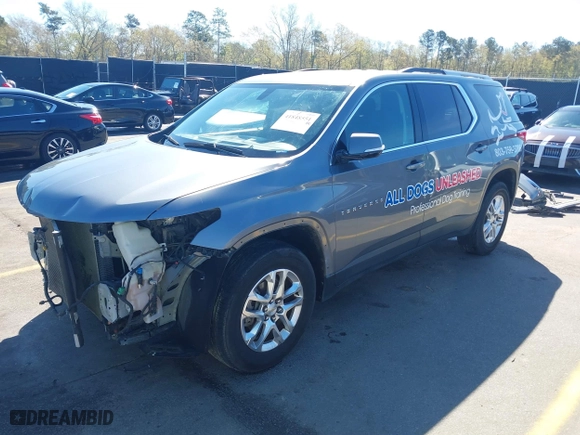 2018 Chevrolet Traverse LT Cloth with VIN 1GNEVGKW7JJ215007, listed as a IAAI auction lot 41848551 with 108,467 mi miles. Bid and sale history available at carsss.com. Image 18.