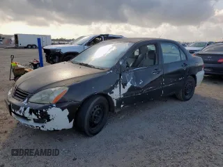 2006 Mitsubishi Lancer ES z VIN JA3AJ26E26U023604, wystawiony jako Copart lot #59511315 z przebiegiem 267 581 mil mil oraz Szkoda całkowita • Salvage title. Historia ofert i sprzedaży dostępna na DreamBid. Obrazek 1.