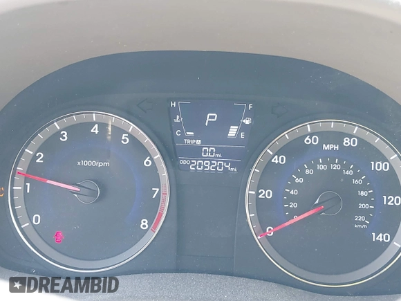 2014 Hyundai Accent GLS with VIN KMHCU4AE8EU589409, listed as a IAAI auction lot 42171087 with 209,204 mi miles. Bid and sale history available at carsss.com. Image 7.