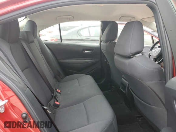 2021 Toyota Corolla LE with VIN JTDEPMAE9MJ135321, listed as a Copart auction lot 59566404 with 60,179 mi miles and Clean Title. Bid and sale history available at carsss.com. Image 10.