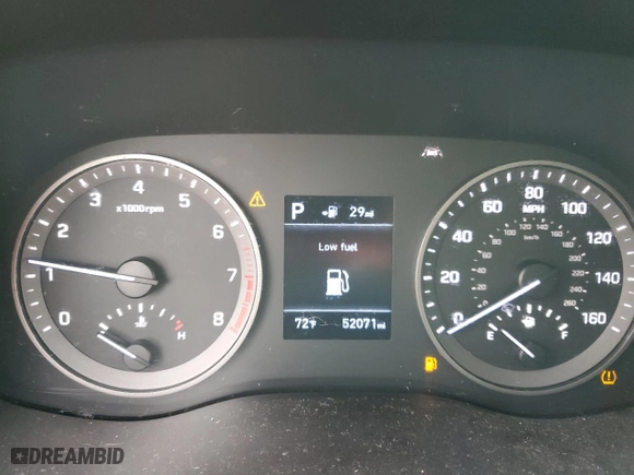 2019 Hyundai Tucson Night with VIN KM8J33AL6KU938677, listed as a Copart auction lot 66299714 with 52,071 mi miles and Salvage Title. Bid and sale history available at carsss.com. Image 9.