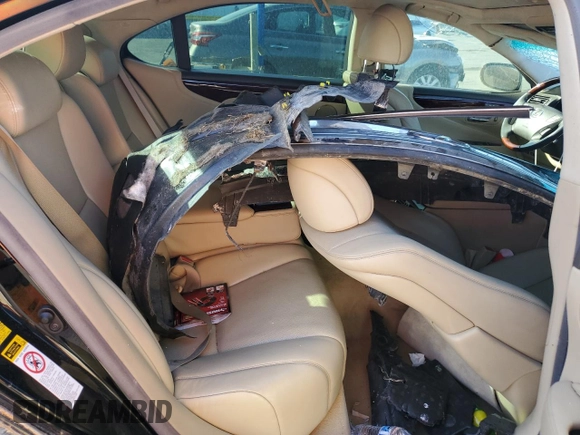 2008 Lexus LS 460 L with VIN JTHGL46F985027252, listed as a Copart auction lot 54337865 with Not provided miles and Non repairable. Bid and sale history available at DreamBid. Image 10.