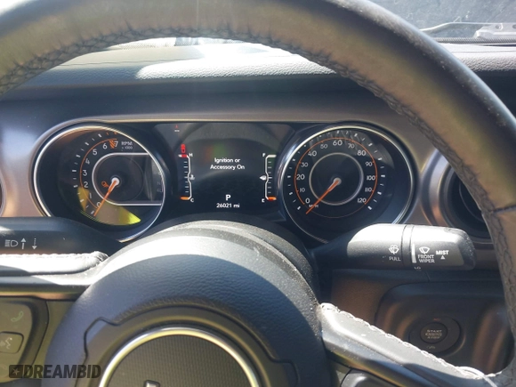 2023 Jeep Gladiator Freedom with VIN 1C6HJTAG1PL526229, listed as a IAAI auction lot 41972084 with 26,021 mi miles. Bid and sale history available at carsss.com. Image 7.