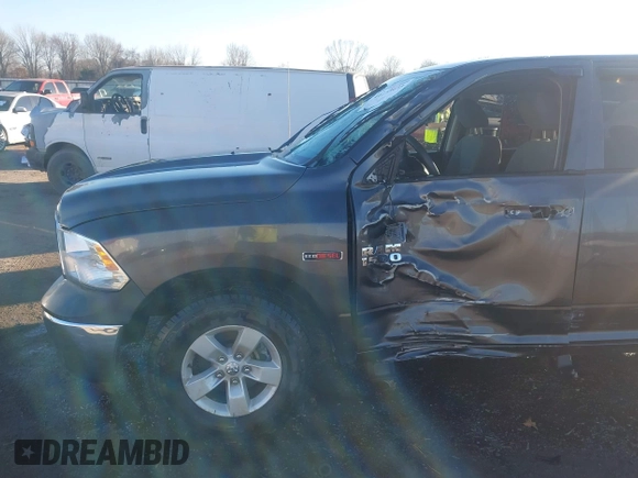 2016 Ram 1500 Tradesman z VIN 1C6RR7FM0GS124372, wystawiony jako IAAI lot #41235473 z przebiegiem 155 207 mil mil oraz . Historia ofert i sprzedaży dostępna na DreamBid. Obrazek 6.