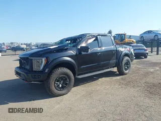 2023 Ford F-150 Raptor with VIN 1FTFW1RJ0PFA44288, listed as a IAAI auction lot 41177459 with 11,146 mi miles and . Bid and sale history available at carsss.com. Image 2.