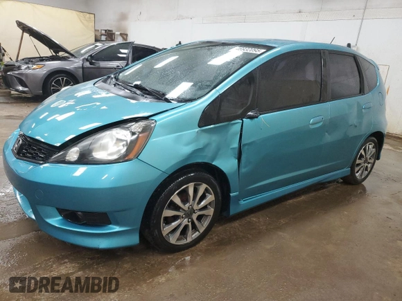 2012 Honda Fit Sport with VIN JHMGE8H54CC011275, listed as a Copart auction lot 46932095 with 208,841 mi miles and Clean Title. Bid and sale history available at DreamBid. Image 1.