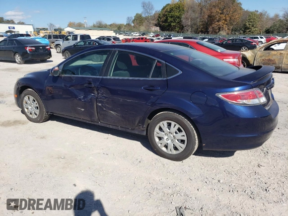 2009 Mazda 6 i Sport with VIN 1YVHP81H195M44662, listed as a Copart auction lot 79431844 with 62,733 mi miles and Salvage Title. Bid and sale history available at carsss.com. Image 2.