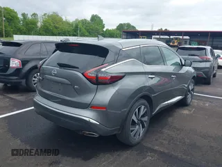 2023 Nissan Murano SL with VIN 5N1AZ2CJ0PC128284, listed as a IAAI auction lot 42169152 with 62,022 mi miles and . Bid and sale history available at DreamBid. Image 4.