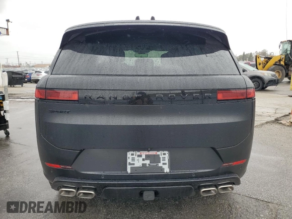 2025 Land Rover Range Rover Sport with VIN SAL1L9E93SA424804, listed as a Copart auction lot 49414945 with 1,007 mi miles and Salvage title. Bid and sale history available at DreamBid. Image 6.