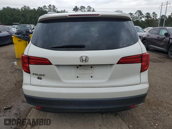 2018 Honda Pilot EX-L with VIN 5FNYF5H52JB023815, listed as a Copart auction lot 57692995 with 65,065 mi miles and Salvage title. Bid and sale history available at DreamBid. Image 6.