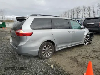 2018 Toyota Sienna XLE z VIN 5TDDZ3DC8JS199035, wystawiony jako Copart lot #48524005 z przebiegiem 98 580 mil mil oraz Szkoda całkowita • Salvage title. Historia ofert i sprzedaży dostępna na DreamBid. Obrazek 3.