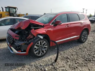 2023 Hyundai Santa Fe Calligraphy with VIN 5NMS5DAL1PH492414, listed as a Copart auction lot 64307095 with 62,011 mi miles and Non repairable. Bid and sale history available at DreamBid. Image 1.