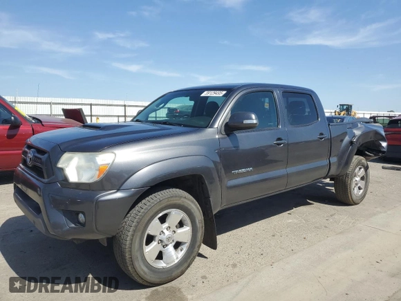 2015 Toyota Tacoma with VIN 3TMMU4FN7FM078006, listed as a Copart auction lot 59129495 with 244,062 mi miles and Salvage title. Bid and sale history available at DreamBid. Image 1.