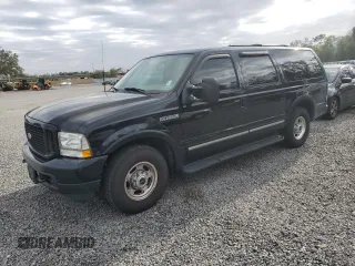 2003 Ford Excursion Limited z VIN 1FMNU42P13EC24120, wystawiony jako Copart lot #48163895 z przebiegiem 357 362 mil mil oraz Tytuł czysty. Historia ofert i sprzedaży dostępna na DreamBid. Obrazek 1.