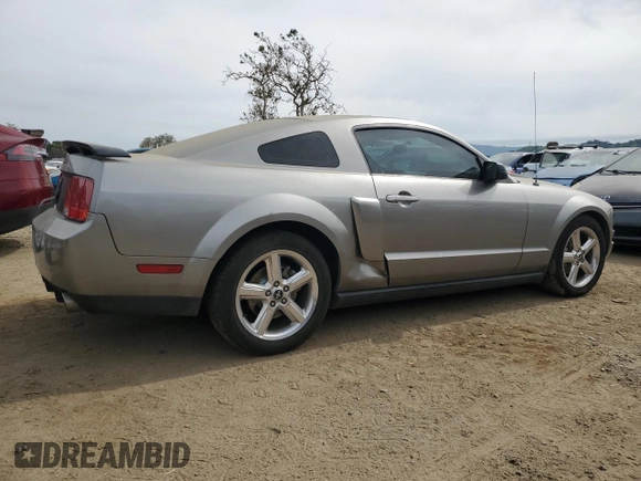 2008 Ford Mustang Deluxe with VIN 1ZVHT80N685161758, listed as a Copart auction lot 53351895 with 179,707 mi miles and Salvage Title. Bid and sale history available at carsss.com. Image 3.