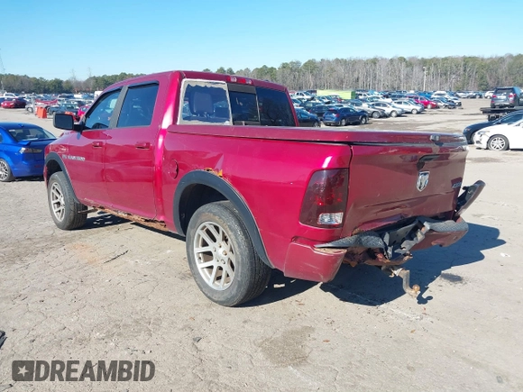 2011 Ram 1500 Big Horn with VIN 1D7RV1CT0BS623605, listed as a IAAI auction lot 41278351 with 198,313 mi miles and . Bid and sale history available at DreamBid. Image 3.